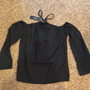Black Cotton Blouse